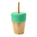 Nicolson Russell Bamboo Toddlers Cup with Lid and Straw - Gourmet Gear