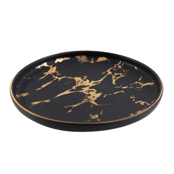 Nicolson Russell Kintsugi Black or White Dinner Plate Set of 4 - Gourmet Gear