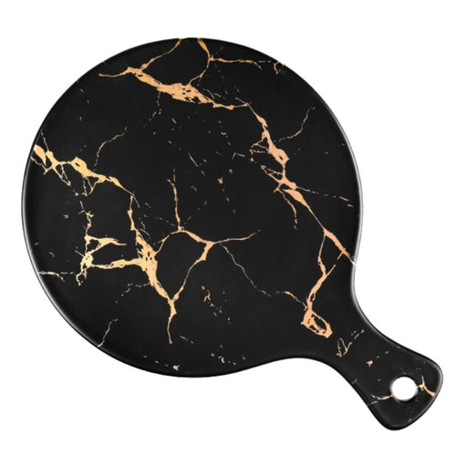 Nicolson Russell Kintsugi Black or White Round Serving Board - Gourmet Gear