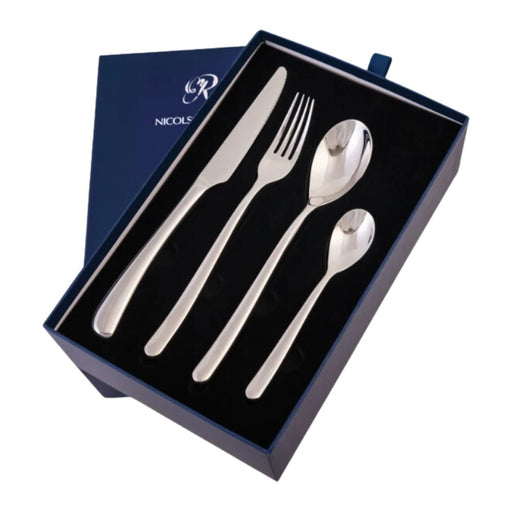 Nicolson Russell La Galleria Buddha Mirror Stainless Steel Cutlery Set - 24 pcs - Gourmet Gear
