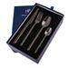 Nicolson Russell La Galleria Malta Black Stainless Steel Cutlery Set - 2 Options - Gourmet Gear