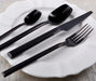 Nicolson Russell La Galleria Malta Black Stainless Steel Cutlery Set - 2 Options - Gourmet Gear
