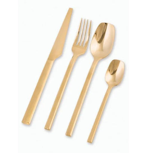 Nicolson Russell La Galleria Malta Gold Stainless Steel Cutlery Set - 2 Options - Gourmet Gear