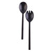 Nicolson Russell Malta Black Titanium Salad Servers Set of 2 - Gourmet Gear