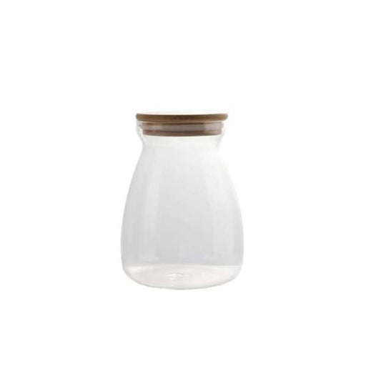 OLALA 1000ml Glass Storage Jar with Bamboo Lid - Gourmet Gear