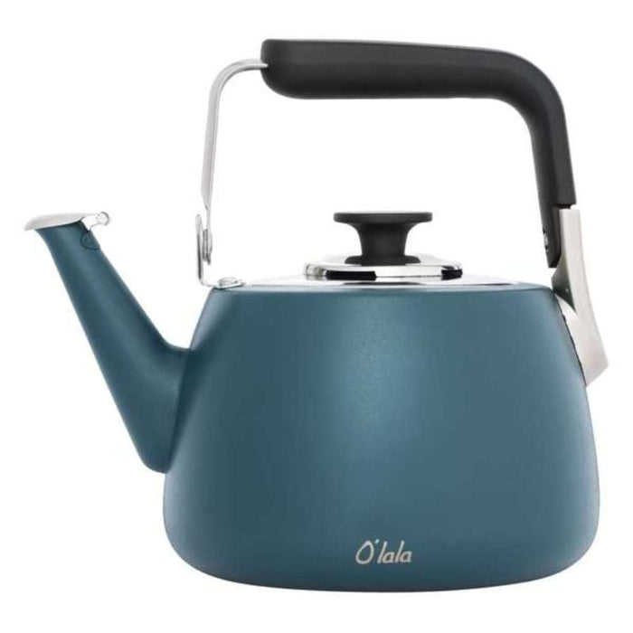 OLALA 1L Stove Top Kettle – Matt Teal Stainless Steel - Gourmet Gear