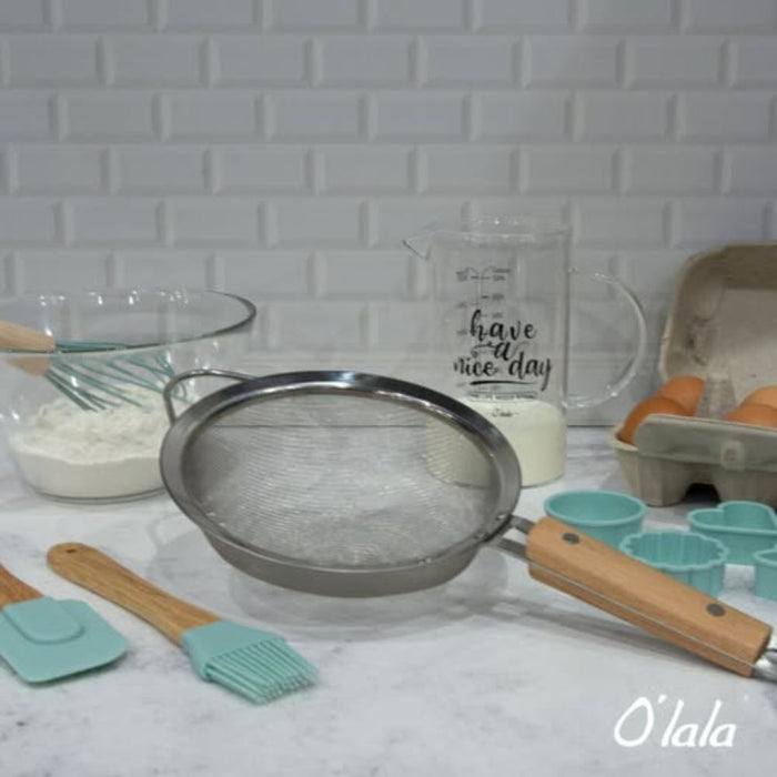 OLALA Kids Baking Set – Child - Friendly Silicone & Wood Utensils - Gourmet Gear