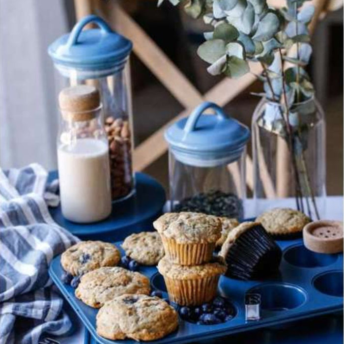 OLALA Non - Stick 12 Cup Muffin Pan - Gourmet Gear