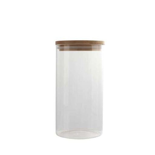 OLALA Storage Jar 1200ml with Bamboo Lid - Gourmet Gear