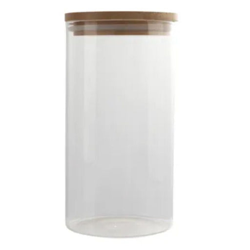OLALA Storage Jar 1500ml with Bamboo Lid - Gourmet Gear