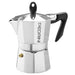 Pedrini Aluminium Polished Coffee Maker - 2 Sizes - Gourmet Gear
