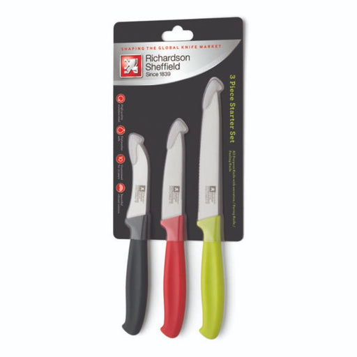 Richardson Sheffield 3 - Piece Starter Knife Set - Gourmet Gear