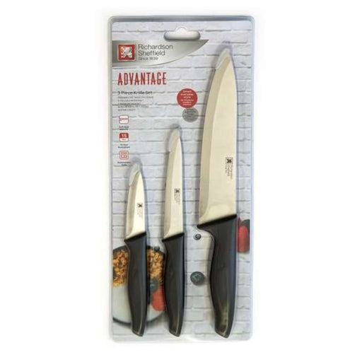 Richardson Sheffield Advantage Series – 3 - Piece Starter Knife Set - Gourmet Gear