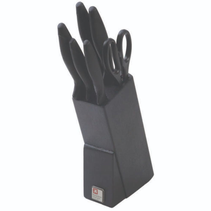 Richardson Sheffield Laser Cuisine 6 - Piece Knife Block Set - Gourmet Gear