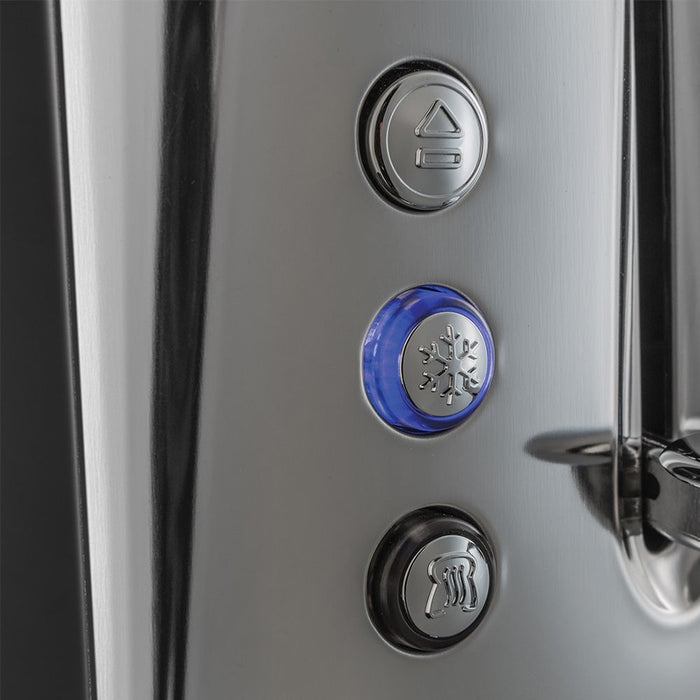 Russell Hobbs 2Slice Toaster Luna Moonlight Grey - Gourmet Gear