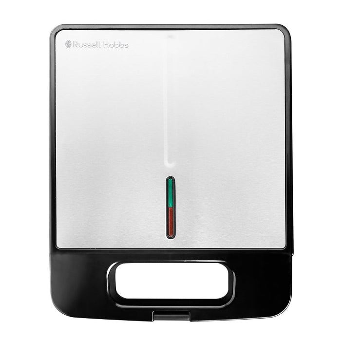 Russell Hobbs 4 - Slice Sandwich Maker - Stainless Steel & Black - Gourmet Gear