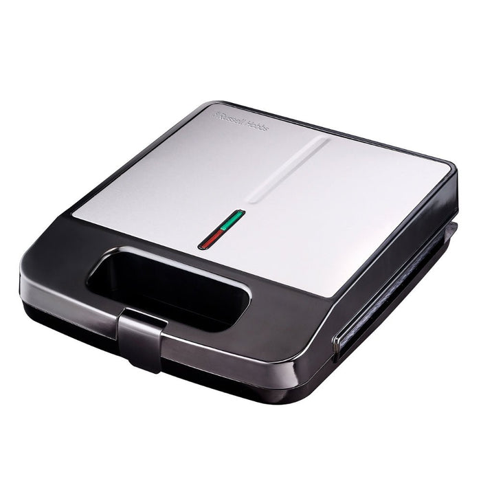 Russell Hobbs 4 - Slice Sandwich Maker - Stainless Steel & Black - Gourmet Gear