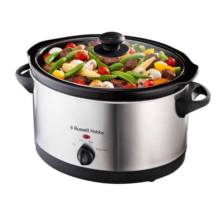 Russell Hobbs 6.5L Oval Slow Cooker - Gourmet Gear
