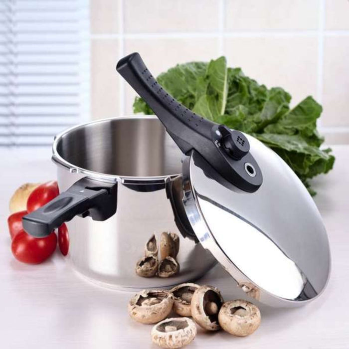 Russell Hobbs 6L Stainless Steel Pressure Cooker - Gourmet Gear