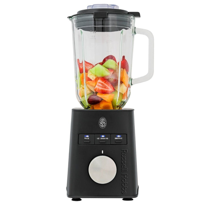 Russell Hobbs Nexus 1.5L Glass Jug Blender– Black or Silver - Gourmet Gear