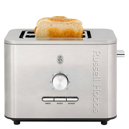 Russell Hobbs Nexus 2 Slice Toaster – Black or Silver - Gourmet Gear