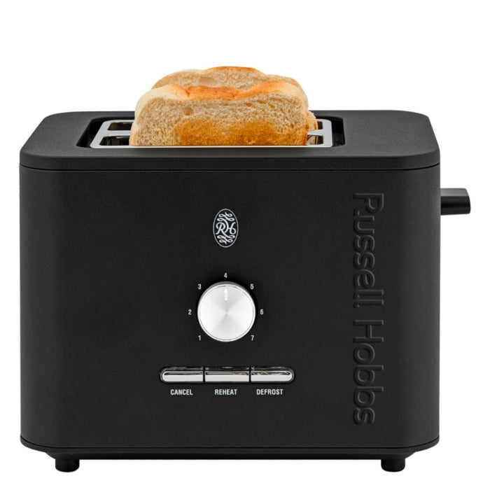 Russell Hobbs Nexus 2 Slice Toaster – Black or Silver - Gourmet Gear