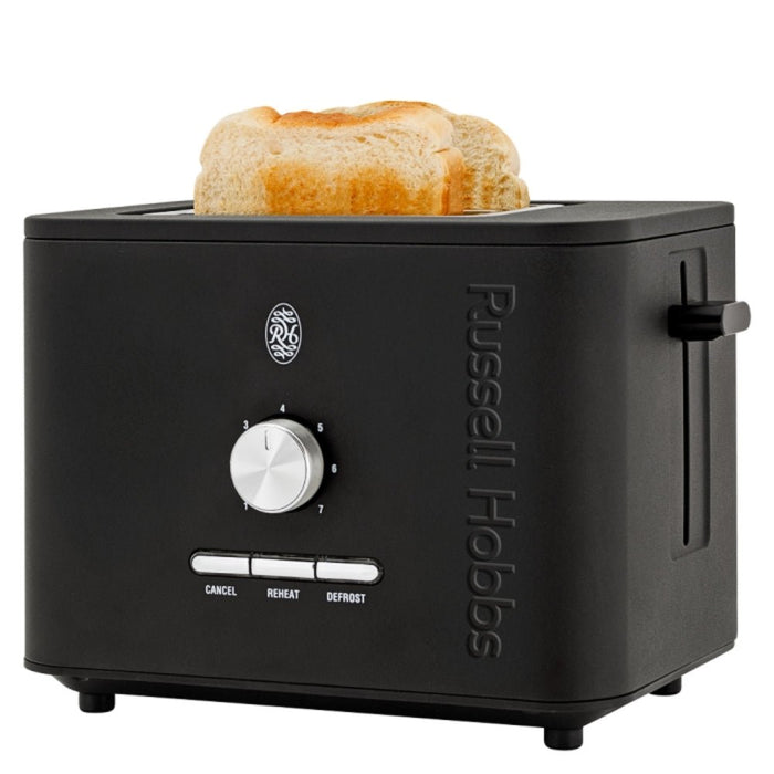 Russell Hobbs Nexus 2 Slice Toaster – Black or Silver - Gourmet Gear
