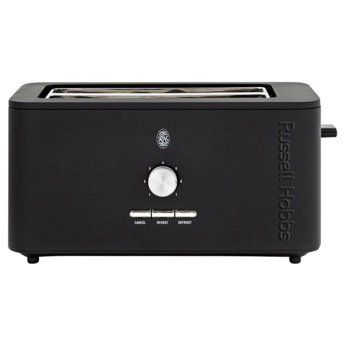 Russell Hobbs Nexus 4 Slice Toaster – Black or Silver - Gourmet Gear