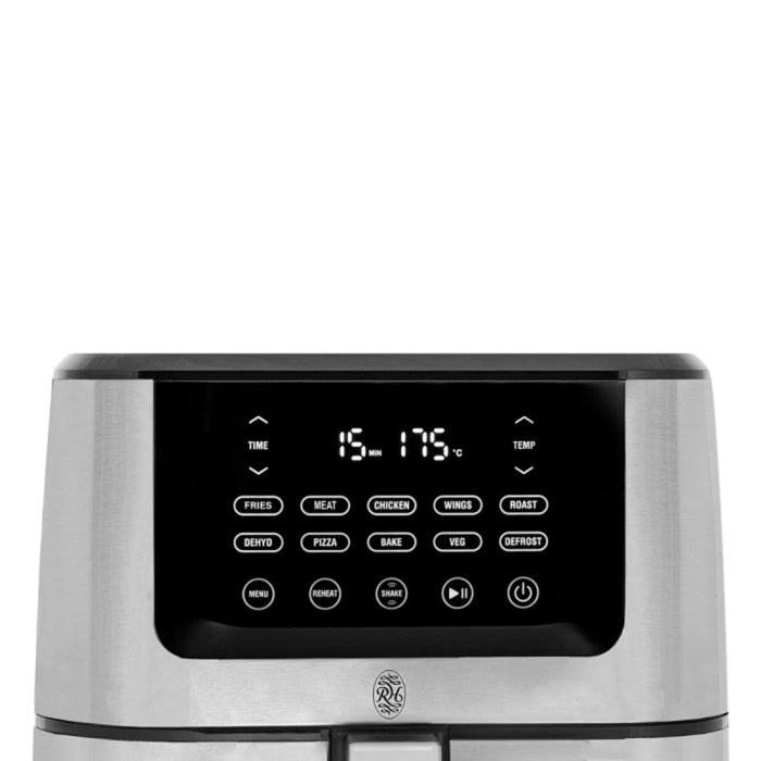Russell Hobbs Nexus 7.5L Digital Air Fryer – Black or Silver - Gourmet Gear