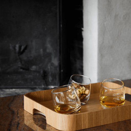 Sagaform Whiskey Rocking Tumblers, Set of 6 - Gourmet Gear