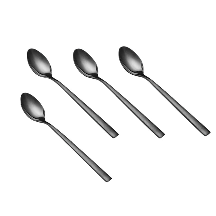 Salton Black Teaspoon 4pc Set - Gourmet Gear