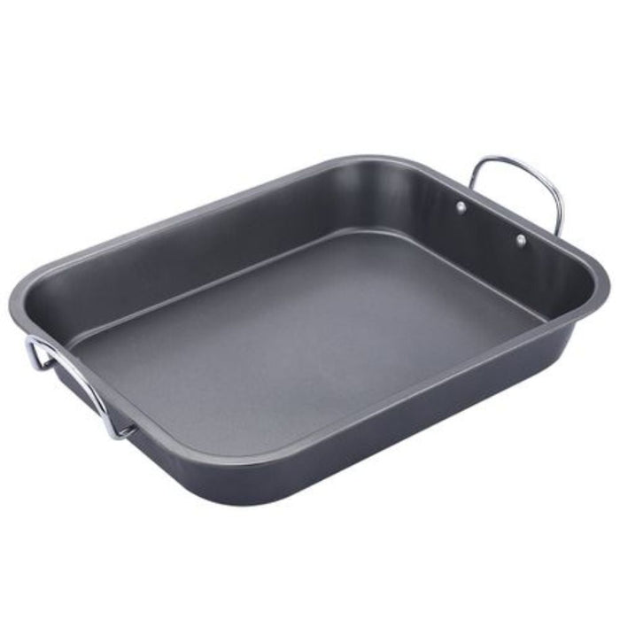 Salton Non - Stick Roaster Pan with Removable V - Rack - Gourmet Gear