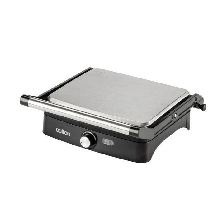 Salton Sandwich Press 1800W - Stainless Steel & Black - Gourmet Gear