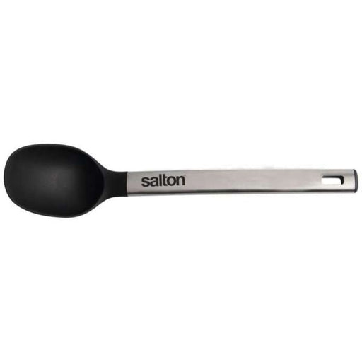 Salton Silicone Head & Stainless Steel Handle Cooking Spoon - Gourmet Gear