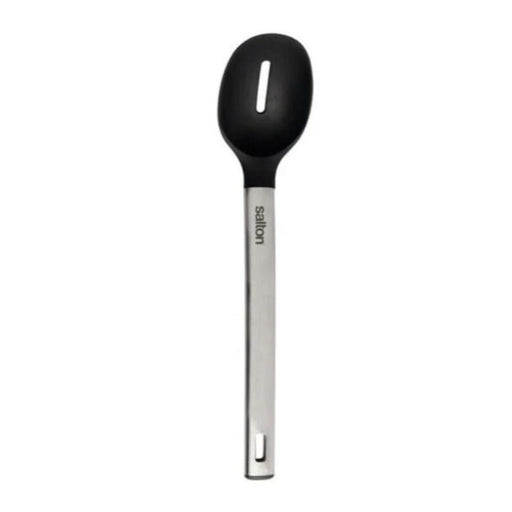 Salton Silicone Head & Stainless Steel Handle Slotted Spoon - Gourmet Gear