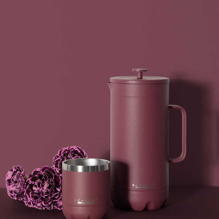 Scanpan TO GO French Press Coffee Maker 1L - 4 Colours - Gourmet Gear