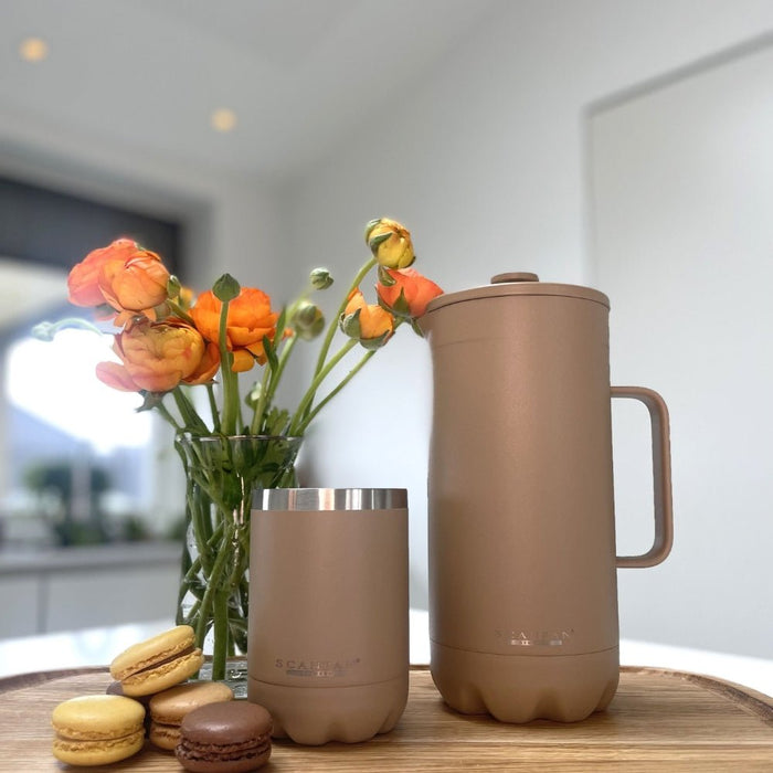 Scanpan TO GO French Press Coffee Maker 1L - 4 Colours - Gourmet Gear