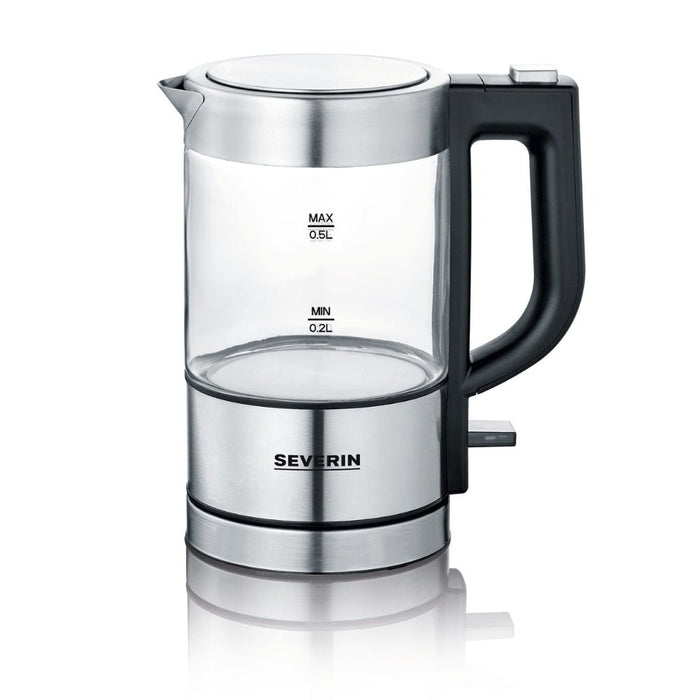 Severin Electric Glass Kettle, 0.5L, 1000W - Gourmet Gear