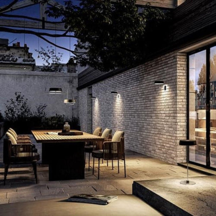 Slender Black or White Portable Rechargeable Table Lamp - Gourmet Gear