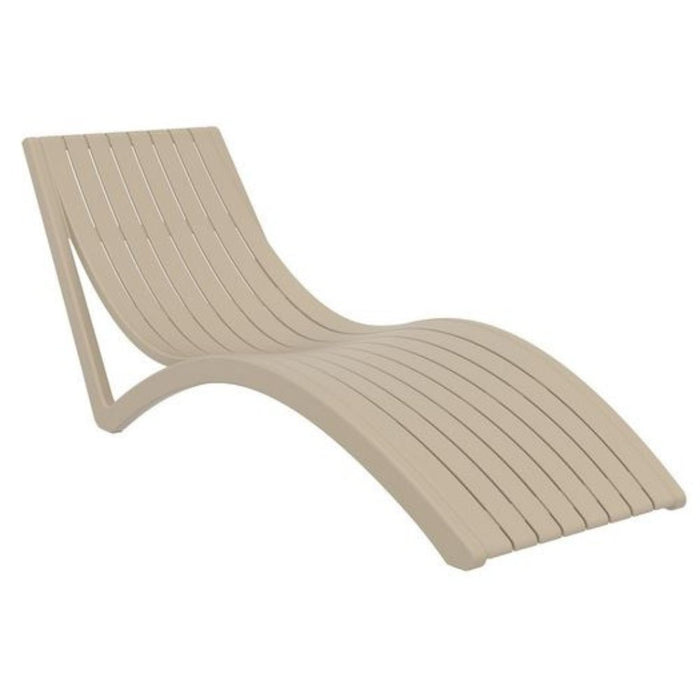 Slim Pool Sun Lounger - 4 Colours - Gourmet Gear