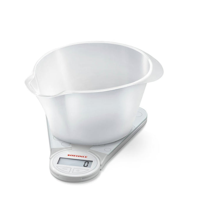 Soehnle Genio Digital Kitchen Scale - White - Gourmet Gear