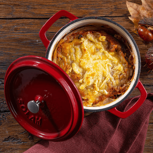 Sola Cast Iron Casserole 12cm - 400ml - Gourmet Gear