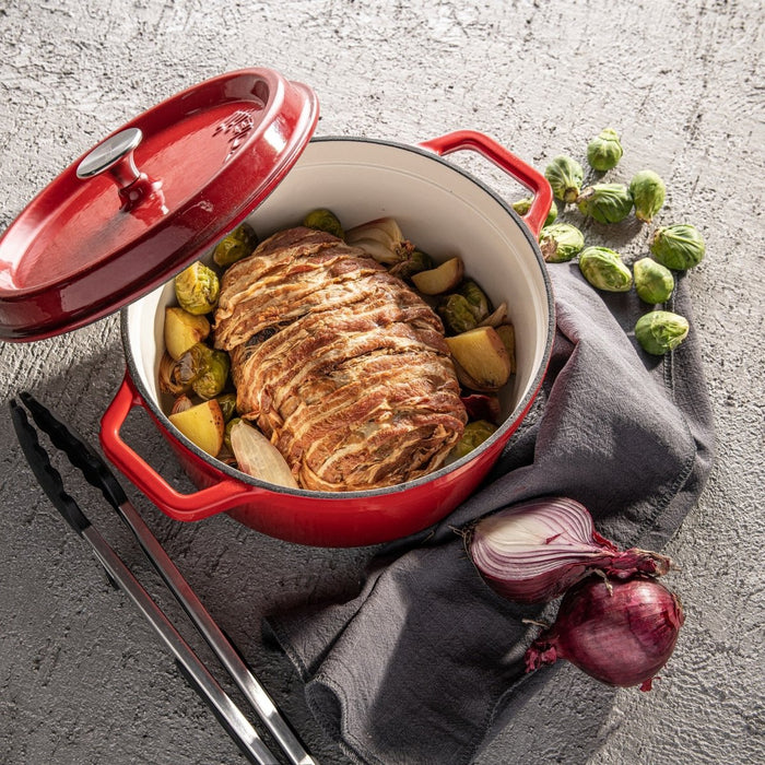 Sola Cast Iron Casserole 28cm - 5L - Gourmet Gear