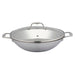 Sola Green Cooking Wok with Lid 32cm - Gourmet Gear