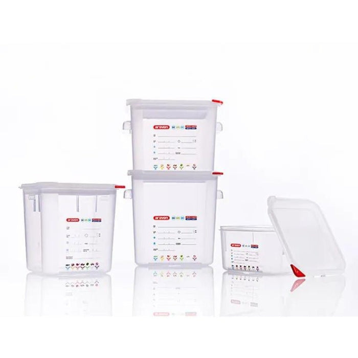 Square Food Preservation Containers - Various Sizes - Gourmet Gear