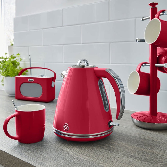Swan Retro 1.5 Litre Kettle - 2 Colour Options - Gourmet Gear