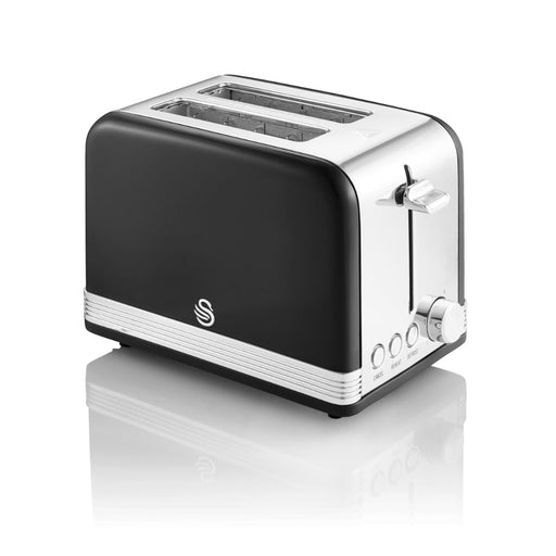 Swan Retro 2 - Slice Toaster - 3 Colour Options - Gourmet Gear