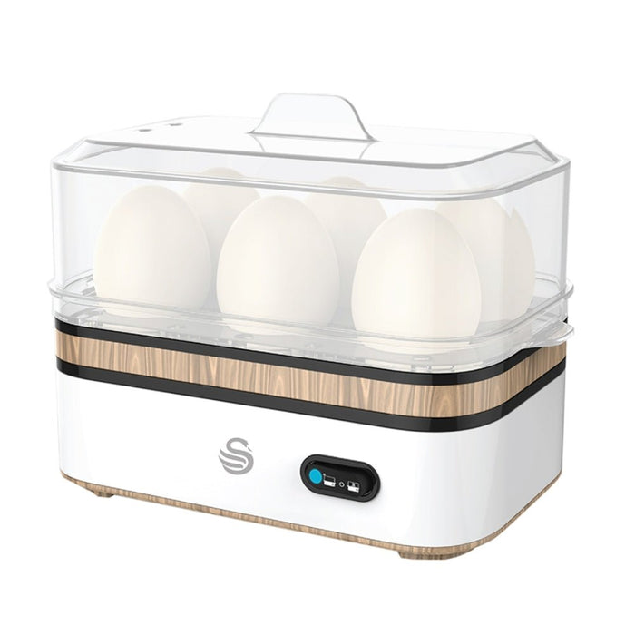 Swan White Egg Boiler - Gourmet Gear