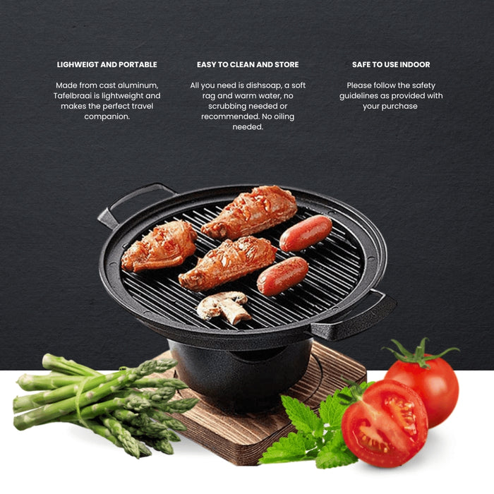 The Tafelbraai – Your Tabletop Braai Revolution!