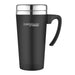 ThermoCafé Soft Touch Travel Mug 420ml - Black - Gourmet Gear